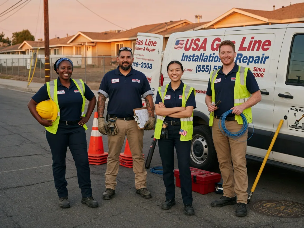 Gas Line Installation company in Juliustown, NJ